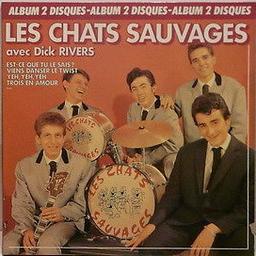 Les Chats Sauvages avec Dick Rivers : Album 2 disques | Rivers, Dick (1946-....)