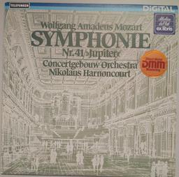Symphonie Nr 41 C-dur ''Jupiter'', KV 551 = Symphonie n°41 en do majeur ''Jupiter''KV 551 / Wolfgang Amadeus Mozart | Mozart, Wolfgang Amadeus (1756-1791). Compositeur