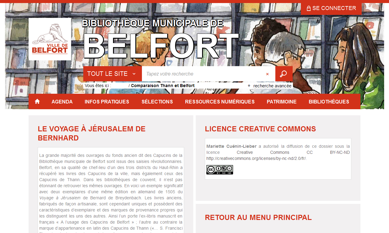 Comparaison Thann et Belfort | Jessica MAISONNEUVE